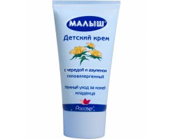 Крем детский, 50 г Малыш с чередой и азуленом