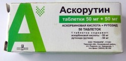 Аскорутин табл. 50 шт.